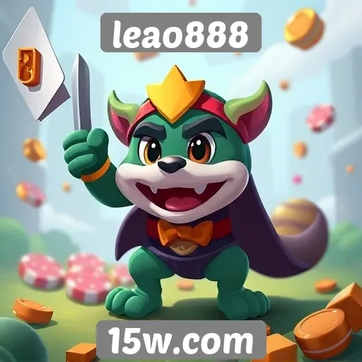 Variedade de jogos disponíveis no leao888